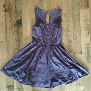 Lauren Conrad Purple flirty dress with pockets 😍